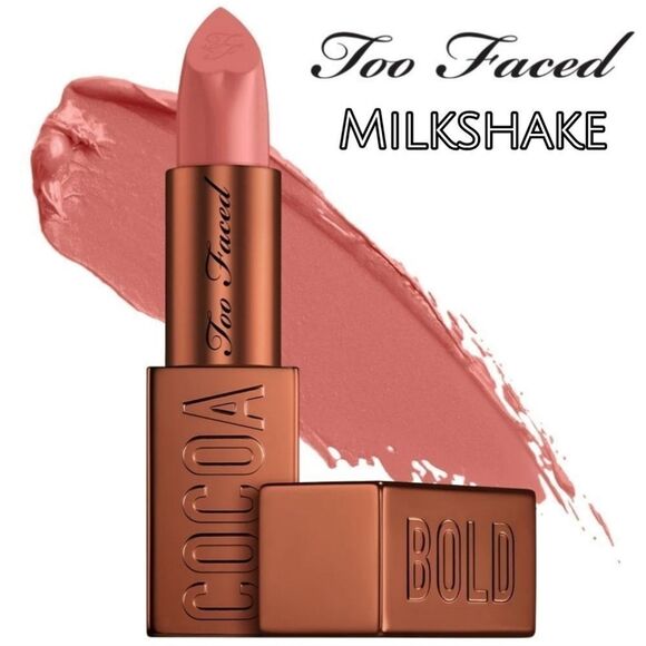Too Faced Cocoa Bold Lipstick-Milkshake (Muted Neutral Pink) - Picture 10 of 15